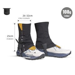 Windproof for trail Ankle Gaiters with Anti for Hiking and Running