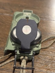 Cammenga Model 3H USGI Military Issue Tritium Lensatic Compass USA Made Green