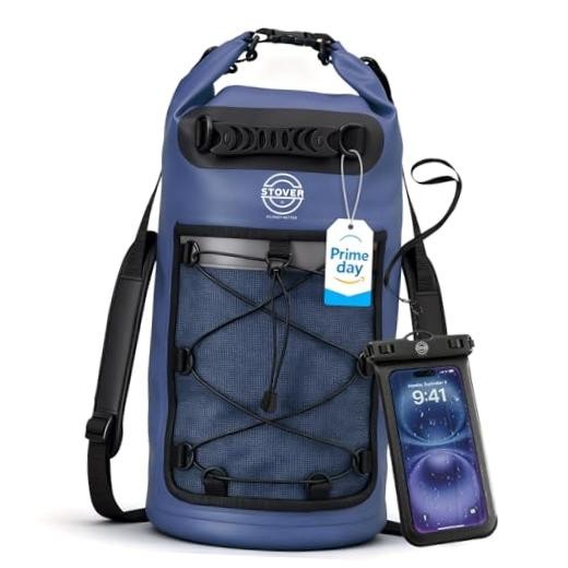 5/10/25/30/40/55L Waterproof Dry Bag- Roll 30L 30l Navy Blue (With Phone Case)