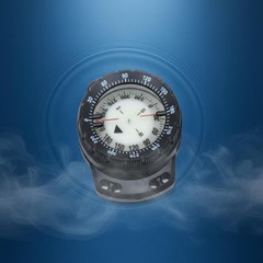 Bungee Compass Easy to Attach BCD Compass Precise Navigation for Divers