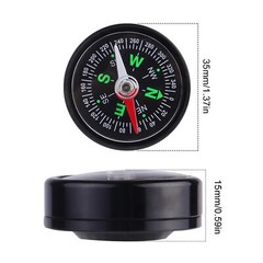 Clip-On Compass For Bikes Motorcycle Stem Compass Portable Cycling