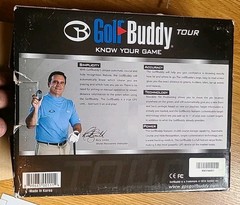 Golf Buddy Pro Tour GPS Rangefinder + Keeper Golf Ball Markers – Good Condition