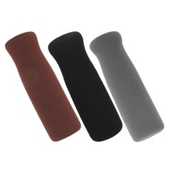 3Pcs Non Slip Rubber Walking Cane Handle Grips for Home Use Comfort Grip