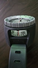 Suunto Underwater Wrist Compass. NO AIR BUBBLES. Clean. Finland. Compass Only