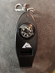 Silva Directional Lightweight Pocket Compass Temperature gauge key chain