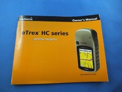 Original Garmin Owners Manual eTrex HC series instructions manual TOP