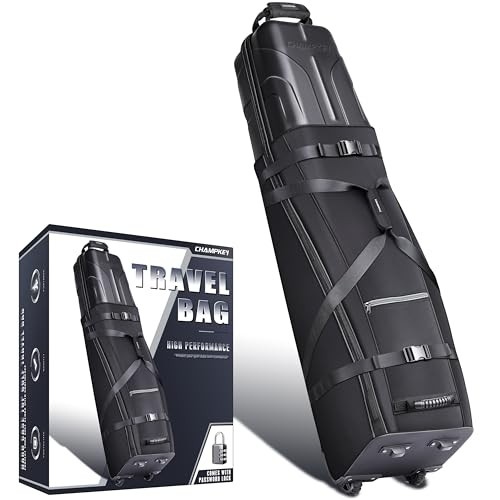 Premium Soft-Padded Golf Travel Bags for Airlines – Travel Hard Case Bag Only