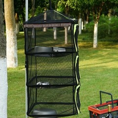 Space Saving 3 Layer Drying Net Rack for Fruits Vegetables Herbs Easy Assembly
