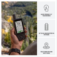 Garmin® GPSMAP® H1, Premium GPS Handheld Navigator with Color Touchscreen and