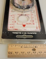 SUUNTO M-3 Finland COMPASS With Built-in Clinometer & Global Needle (NEW/SEALED)